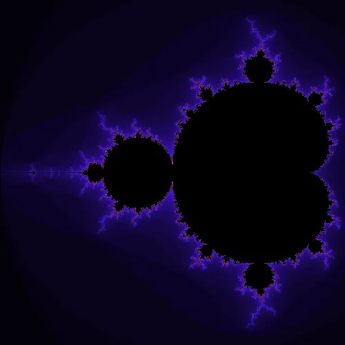 La fractale de Mandelbrot en couleurs