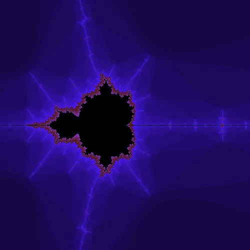 Zoom sur l&rsquo;ensemble de Mandelbrot